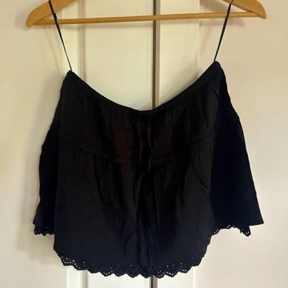 NEW Reformation Valetta Two Piece Matching Skirt Set in Black | size 4 - Picture 7 of 11